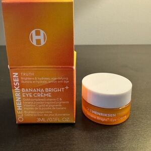 Ole Henriksen Banana Bright Eye Creme .1 oz 3 ml Travel Size NIB